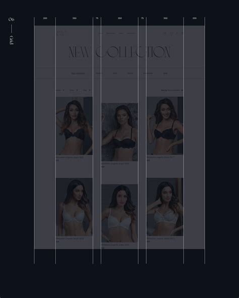 Dimanche Lingerie - New website redesign on Behance