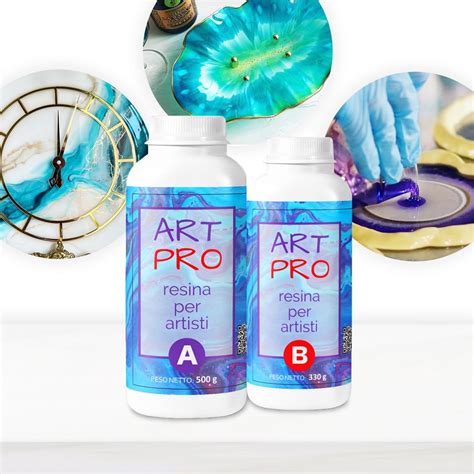 Resin Pro Art Pro Résine Époxy 3 32 Kg Idéale pour les Œuvres