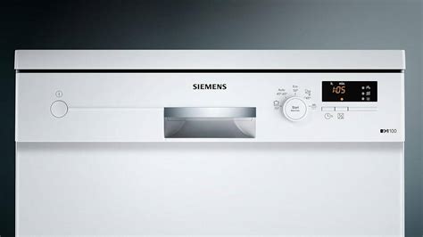 Siemens Programs Place Settings Free Standing Dishwasher White