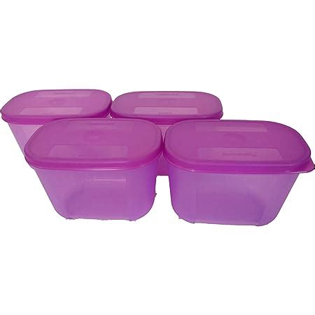 Buy Tupperware Twj Plastic Container Ml Pieces Purple