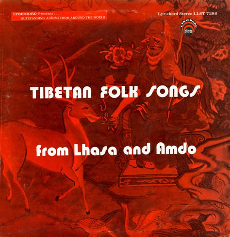 Unknown Artist - Tibetan Folk Songs From Lhasa And Amdo (1975, Vinyl ...