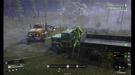 Deliver Drowned Highway Truck To Farm SnowRunner YouTube