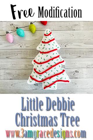 Little Debbie Christmas Tree Free Modification - 3amgracedesigns