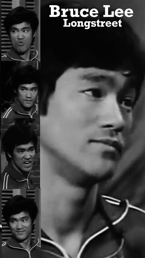 bruce lee longstreet poster with multiple pictures of him in the same photo