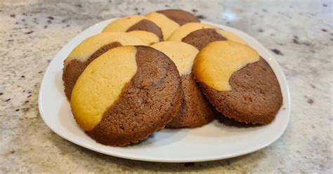 Galletas De Mantequilla Bicolor Receta De Ptega Cookpad