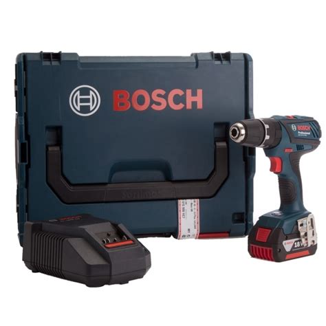 Bosch Combi Drill GSB 18 2 LI PLUS 1 X 5 0Ah Battery In L Boxx