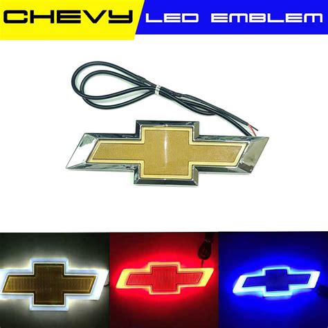 Light Up Chevy Emblem Grill Illuminated Addcarlights