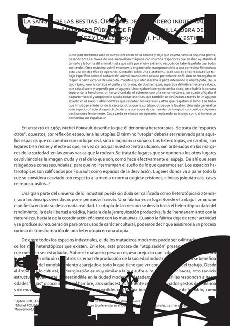 PDF La sangre de las bestias Orígenes del matadero 2 Michel