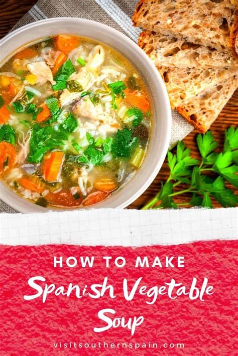 Easy Spanish Vegetable Soup Recipe - Visit Southern Spain