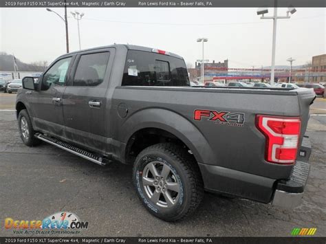 2019 Ford F150 Xlt Supercrew 4x4 Magnetic Earth Gray Photo 4