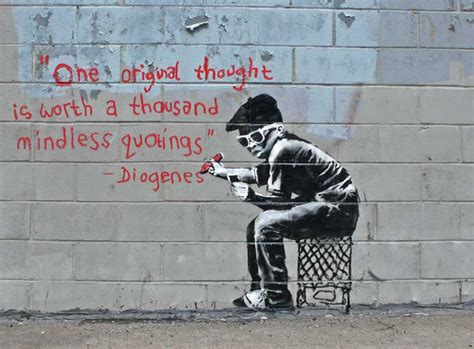 The Street Work Of Banksy British Graffiti Artist Graphic Art News