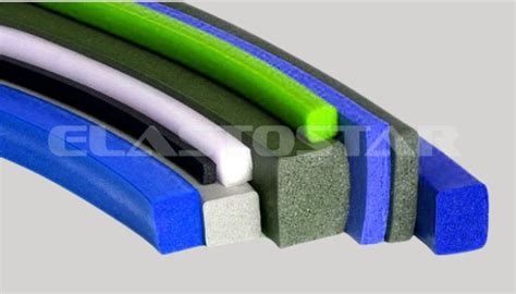 Closed Cell Silicone Sponge Rubber Gasket, Seal & Tubing