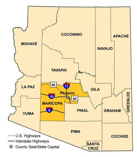 Maricopa County Map With Cities Maricopa Trail | Arizona Highways