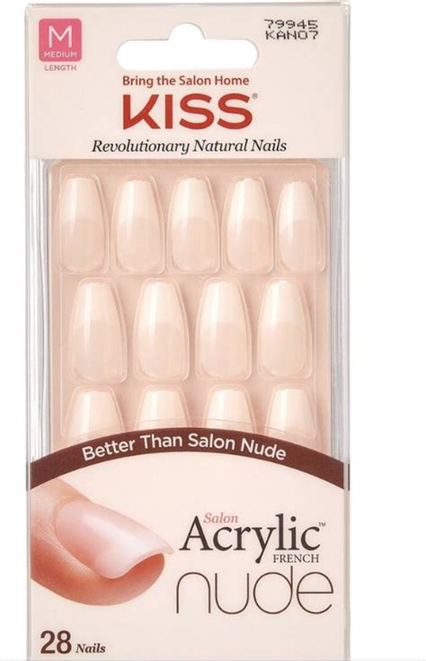 Kiss Salon Acrylic French Nude Leilani Kunstnagels Bol