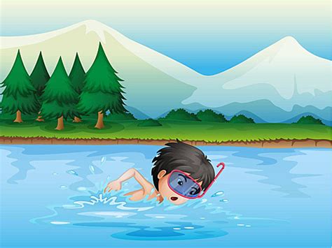 Swimming Graphic PNG, Vector, PSD, and Clipart With Transparent ...