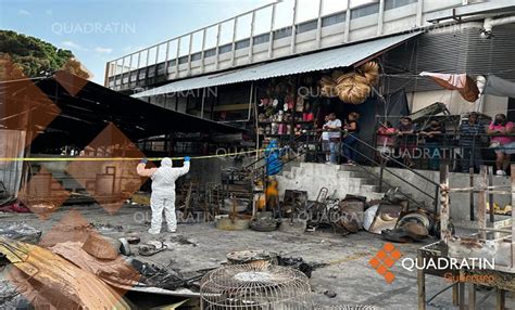 Inician Peritajes Y Censo Por Incendio En Mercado Central De Acapulco