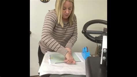 How To Sublimate A Glass Cutting Board Youtube