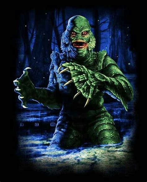 Creature From The Black Lagoon Black Lagoon Universal Monsters Art