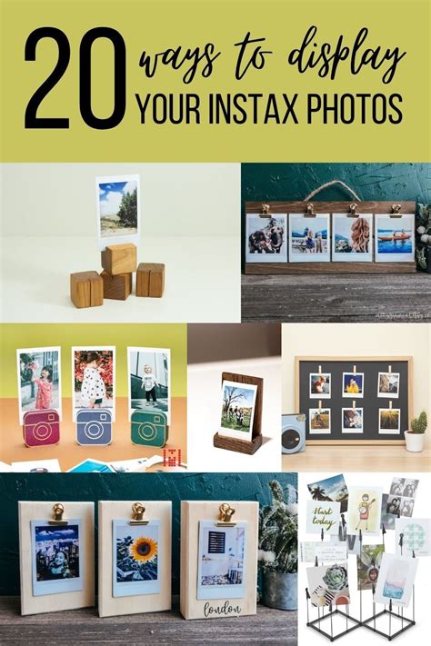 Ways To Display Your Favorite Instax Shots Instax Photos Instax