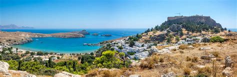 Boat Trip To Lindos With Swim Stops From Rhodes Port Musement