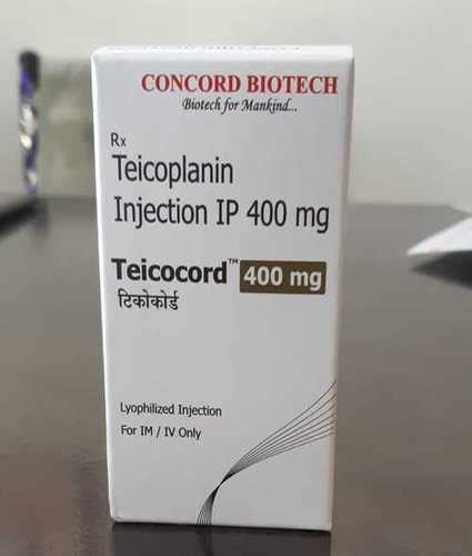 Teicoplanin Injection Ip 400 Mg Usage Hospital At Best Price In