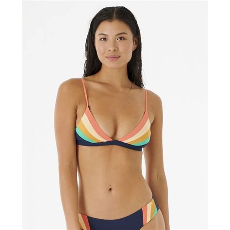 Rip Curl Day Break Multi Fixed Triangle Bikini Top Bikini Pezzo Sopra