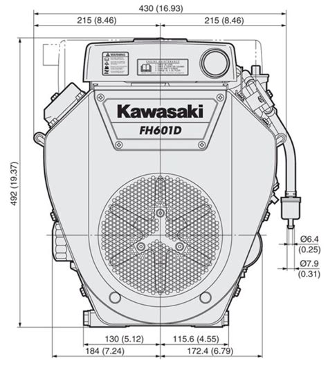 Kawasaki FH601D Motor 4 Timpi MOTOare PROFesionale Kawasaki