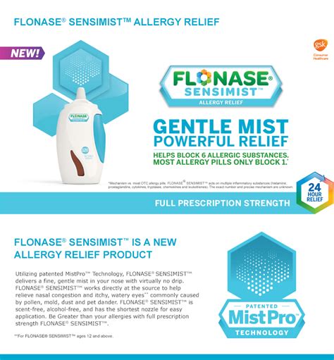 Flonase Sensimist Allergy Relief 3 Bottles