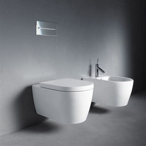 Duravit Me By Starck Rimless Wall Hung Toilet Soft Close Seat