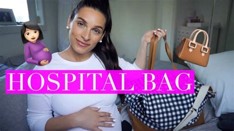 Whats In My Hospital Bag Labor And Delivery Youtube