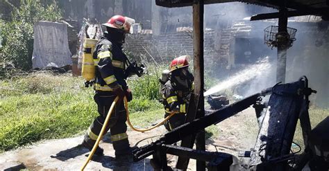 INCENDIO DE GALPÓN EN LA ZONA CÉNTRICA DE SUIPACHA Dato Posta