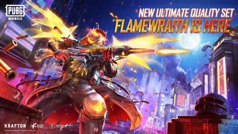 Pubg Mobile Ultimate Flamewraith Set Youtube