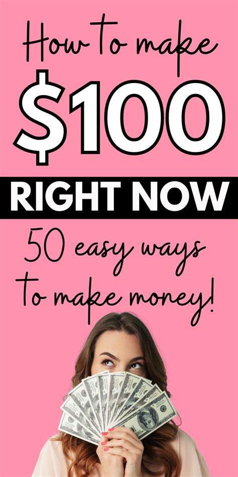 How To Make 100 Dollars A Day 53 Creative Ways To Make Quick Money