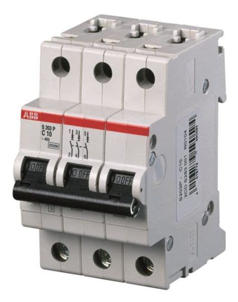 S203P Z3 Abb Miniature Circuit Breaker S200P 3P Z 3 A Santa