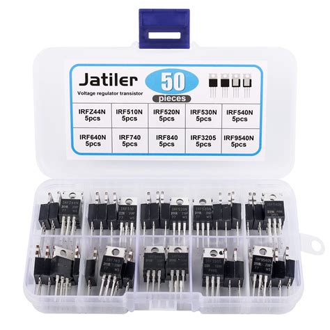 Buy Mosfet Transistor Kit 10 Values JatilEr Mosfet Kit Mixed Mosfet