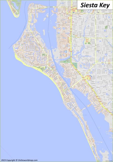 Siesta Key Map | Florida, U.S. | Detailed Maps of Siesta Key