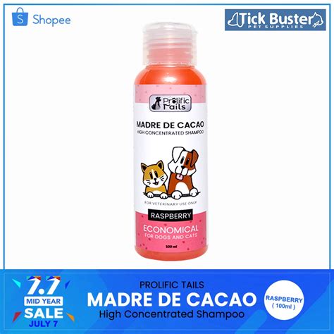 Tbs Prolific Tails Madre De Cacao Shampoo Ml Raspberry Scent Anti