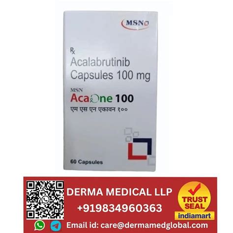 Acalabrutinib Capsules 100 Mg At Rs 15800 Box In Nagpur ID 2854262562648