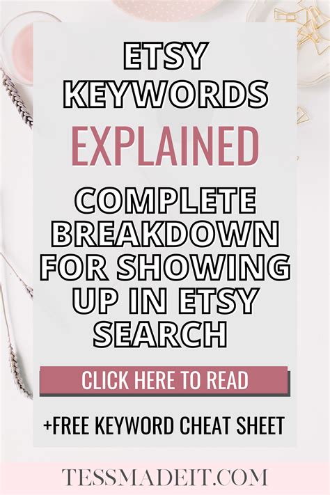 Etsy Keywords Explained Get Ultimate Seo Exposure Etsy Marketing