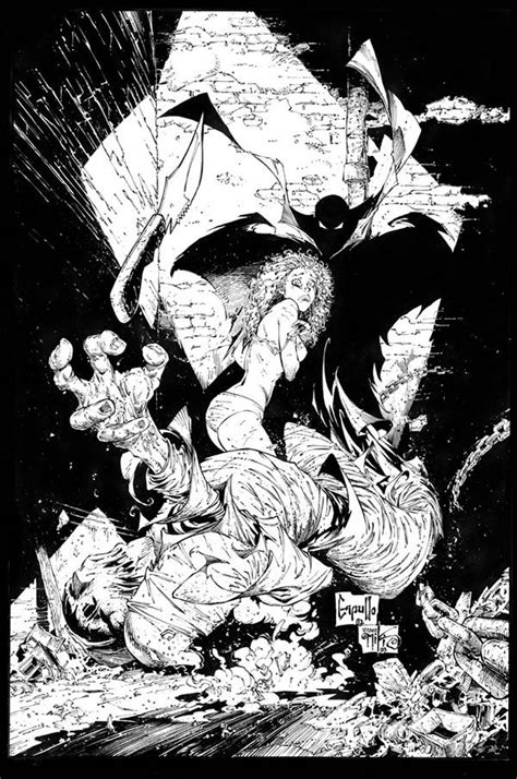 Spawn Inks Greg Capullo C Greg Capullo Artwork Art