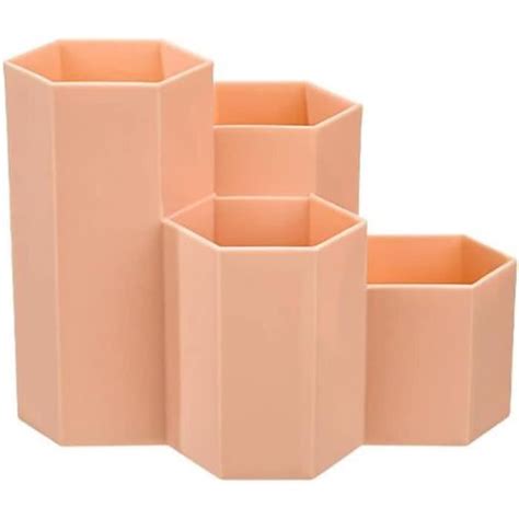 Porte Stylo Hexagonal Porte Stylo Hexagonal En Plastique Pot A Crayon