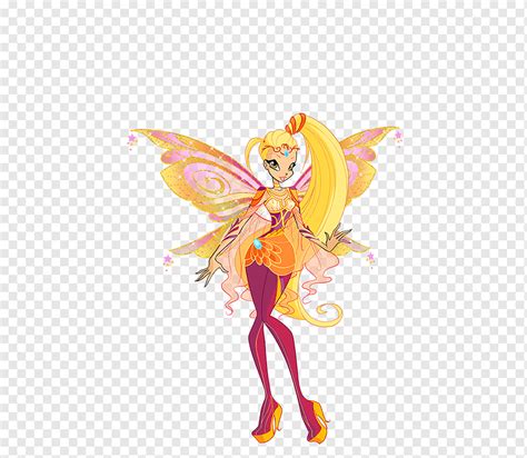 Stella Bloom Musa Mythix Winx Club Temporada Plantilla De Revista The