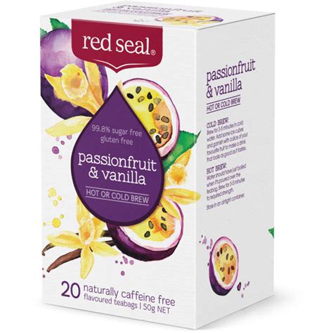 Red Seal Fruit Tea Passionfruit And Vanilla Package Type Prices Foodme