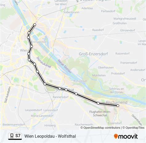 S Route Schedules Stops Maps Wien Floridsdorf Updated