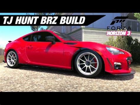 TJ Hunt S SUPERCHARGED BRZ Forza Horizon 3 YouTube