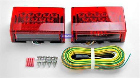 Led Submersible Boat Trailer Light Kit Optronics Lifetime Warranty