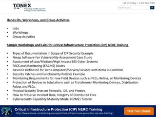 Critical Infrastructure Protection Cip Nerc Training Ppt