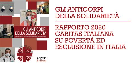 Caritas Italiana Rapporto 2020 su Povertà in Italia Caritas Diocesana