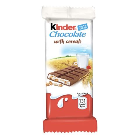 Barre De Chocolat Biscuit Céréales Kinder Country