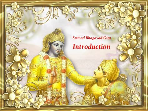 Bhagavad Gita Introduction PPT